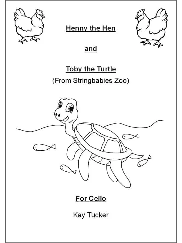 [[SBZCB] SBZoo Cello] Stringbabies Zoo (Cello)